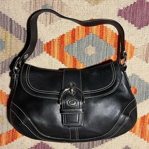 SOLD-Coach Vintage Leather Soho Bag